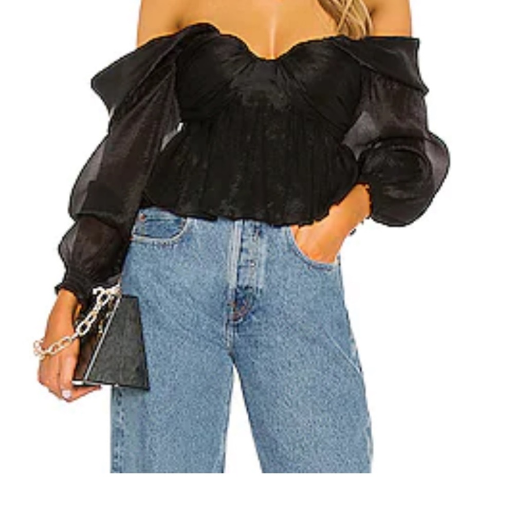 House of Harlow Burna Blouse black